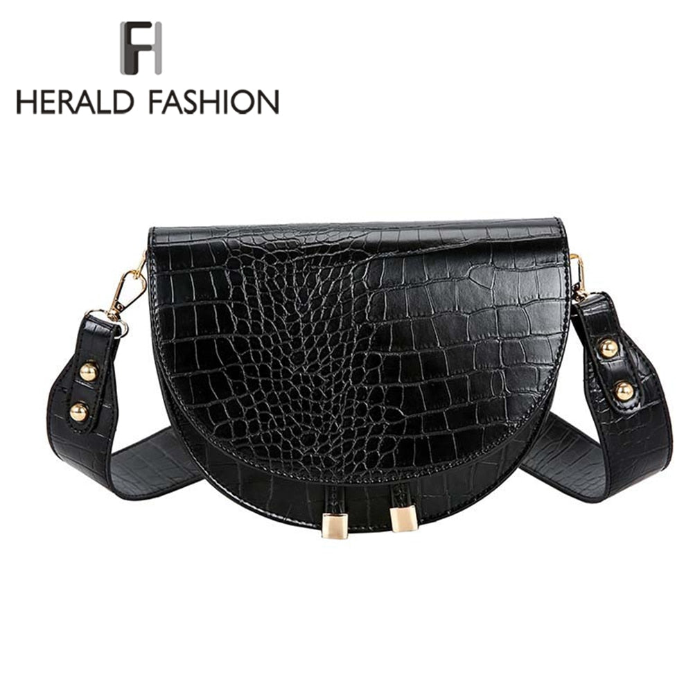 Stylish Womens Black Shoulder Handbag Designer Crossbody Bag for Women