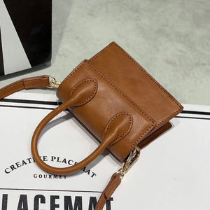 Mini Small Square bag 2020 Fashion New Quality PU Leather Women's Handbag Crocodile pattern Chain Shoulder Messenger Bags