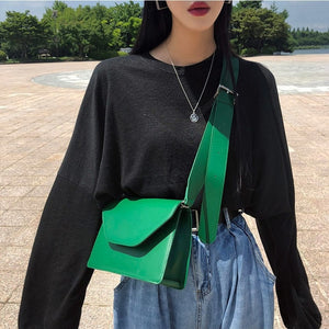RanHuang New Arrive 2020 Women Pu Leather Shoulder Bags Girls Brief Flap Women's Casual Messenger Bags Crossbody Bags