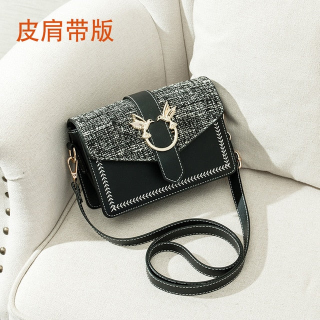 New Fashion Luxury Chain Shoulder Bags Mini Crossbody Bags For Women Vintage High Quality Zipper Handbags Tote Female Flap Purse