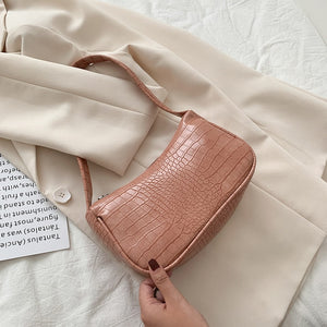 Retro Shoulder Bag Vintage Handbag Hobos Bag for Women PU Leather Female Baguette Bag Subaxillary Mini Bolsa Bolsa Feminina2020