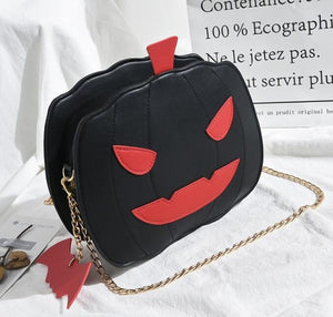 Women Shoulder Bag 2019 Leather Fashion Creativity Easter Pumpkin Lamp Handbags Women Easter Shoulder bag New Designed Gift Bags