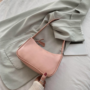 Retro Totes Bags For Women 2020 Fashion Purse PU Leather Women Handbags Solid Elegant Female Retro Shoulder Totes Bags