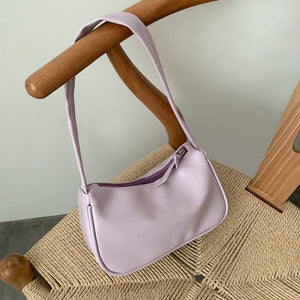 Retro Totes Bags For Women 2020 Fashion Purse PU Leather Women Handbags Solid Elegant Female Retro Shoulder Totes Bags