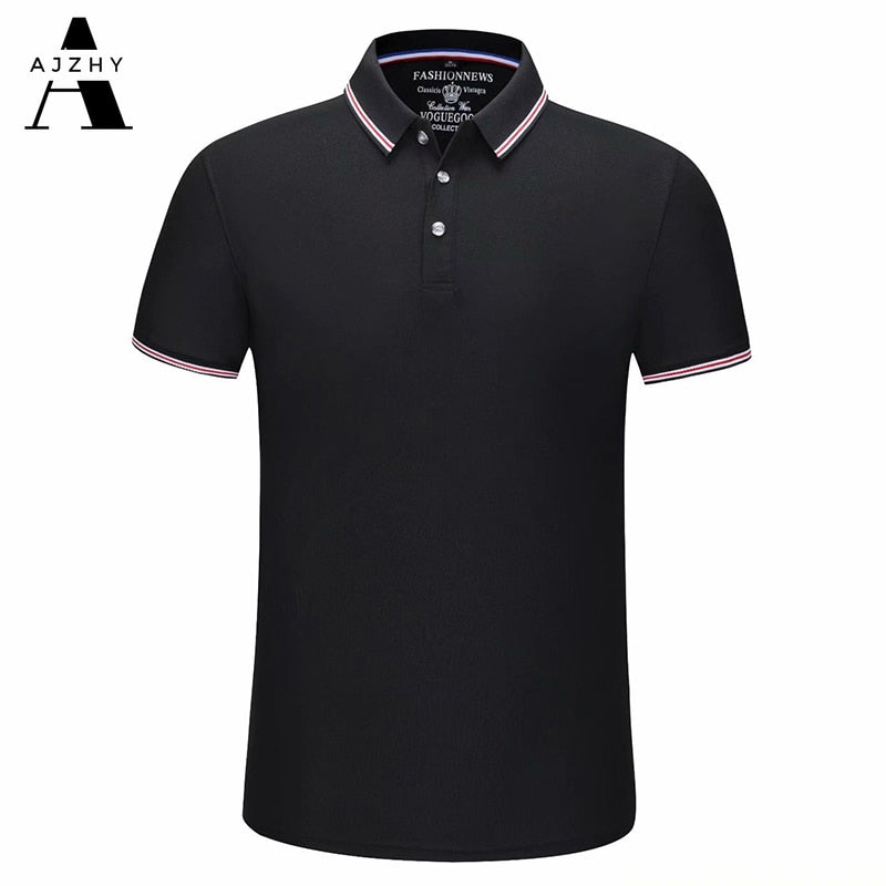 Casual Polo Shirt Men Cotton 65% Polyester 35% Fashion Solid Summer Brands Polo Shirts Women Breathable Golf Jersey Sports Polos